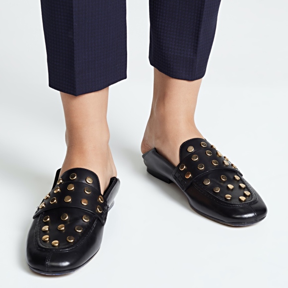 Isabel Marant Shoes - Isabel Marant Studded Feenie Convertible Loafers